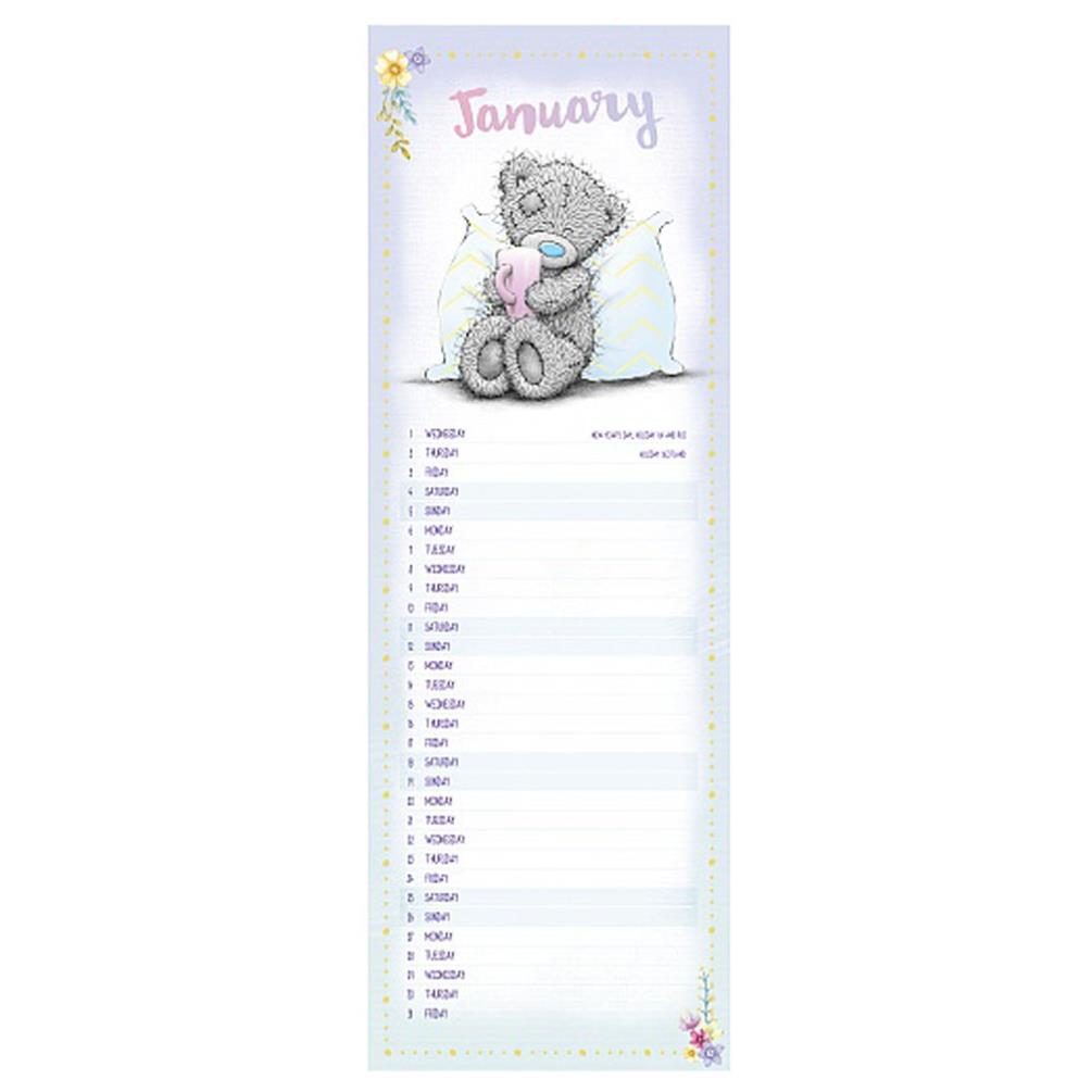 2020 Me to You Bear Slim Calendar Extra Image 1